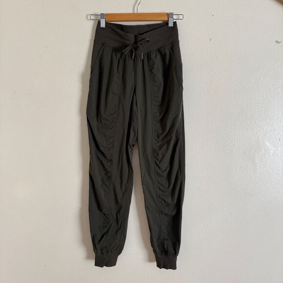 Lululemon Dance Studio Jogger 29" Dark Olive Size 2 - Picture 2 of 7